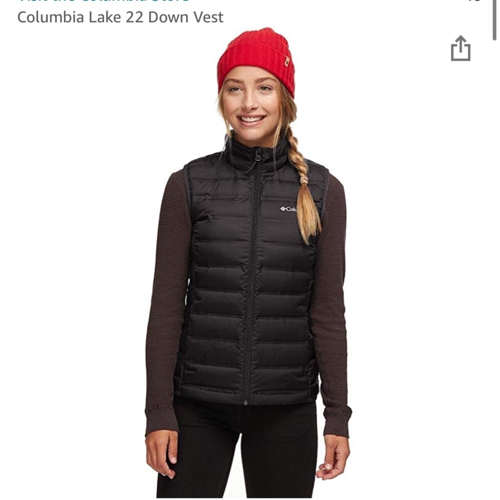 Black Columbia vest